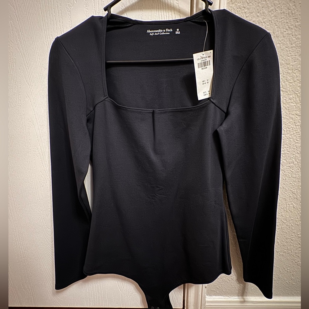 Abercrombie & Fitch Black Bodysuit (NWT)
